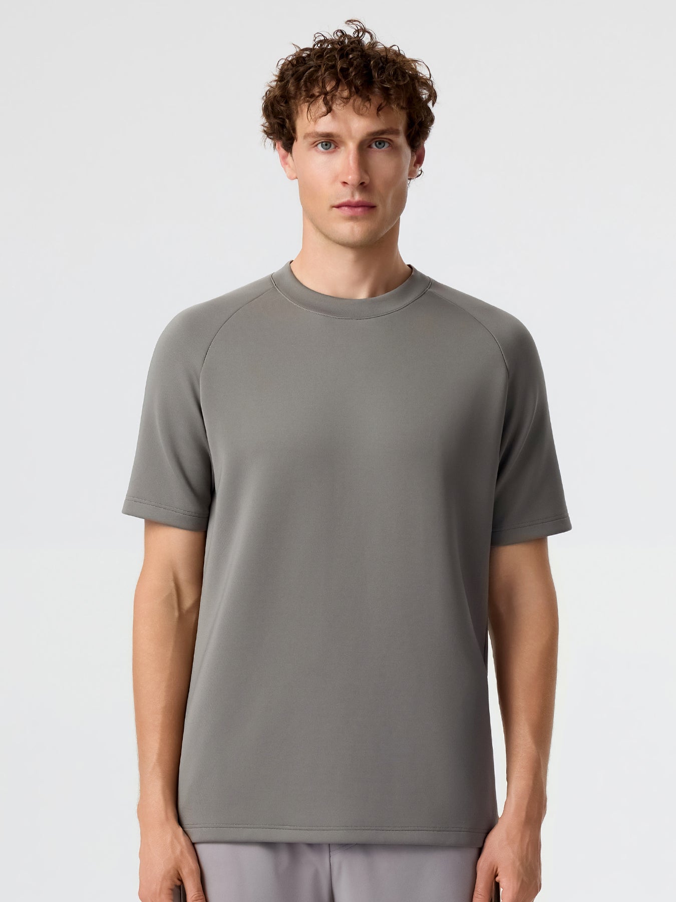 Modal Blend Short-Sleeve Raglan Tee